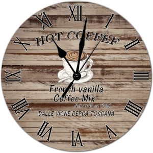 Hot Coffee Decorative Wall Clock