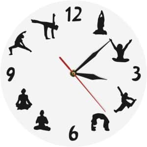 Yoga Design Home Wall Clock